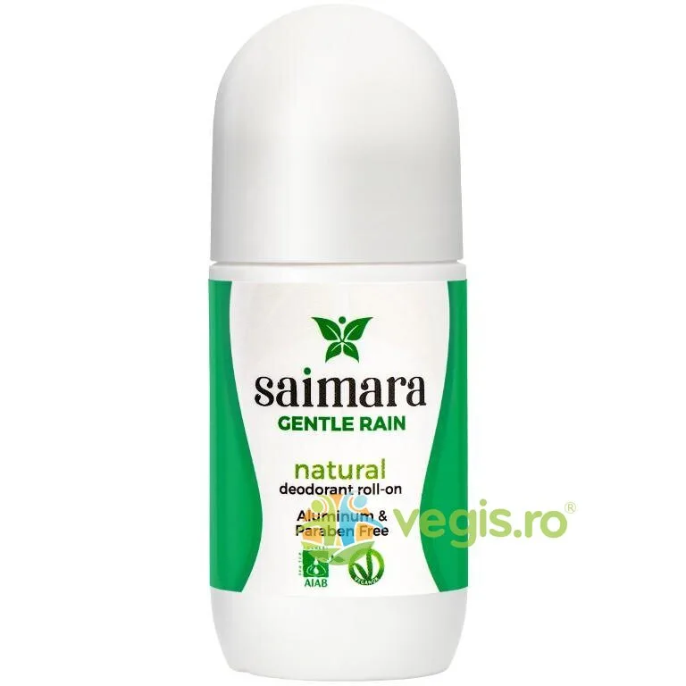 Deodorant Roll-On Natural Gentle Rain 50ml SAIMARA — preț și oferte