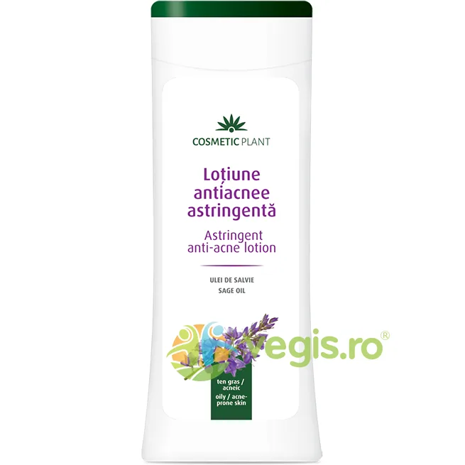 Lotiune Antiacneica cu Salvie 200ml COSMETIC PLANT — preț și oferte