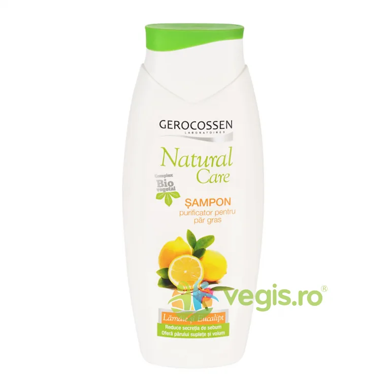 Sampon Purificator pentru Par Gras cu Lamaie si Eucalipt Natural Care 400ml GEROCOSSEN — preț și oferte