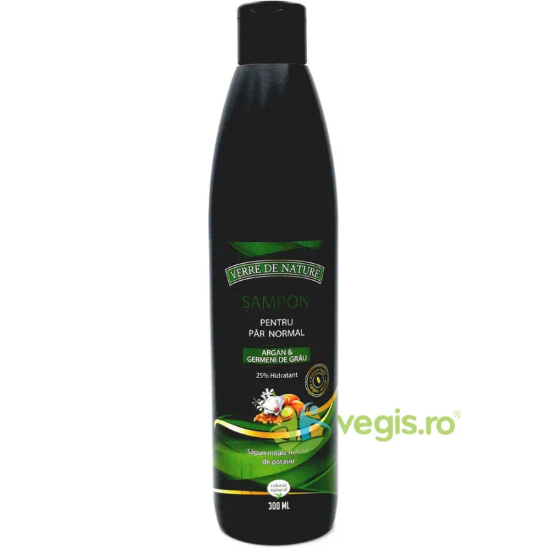 Sampon pentru Par Normal cu Argan, Germeni de Grau si Complex Vegetal 300ml Manicos — preț și oferte