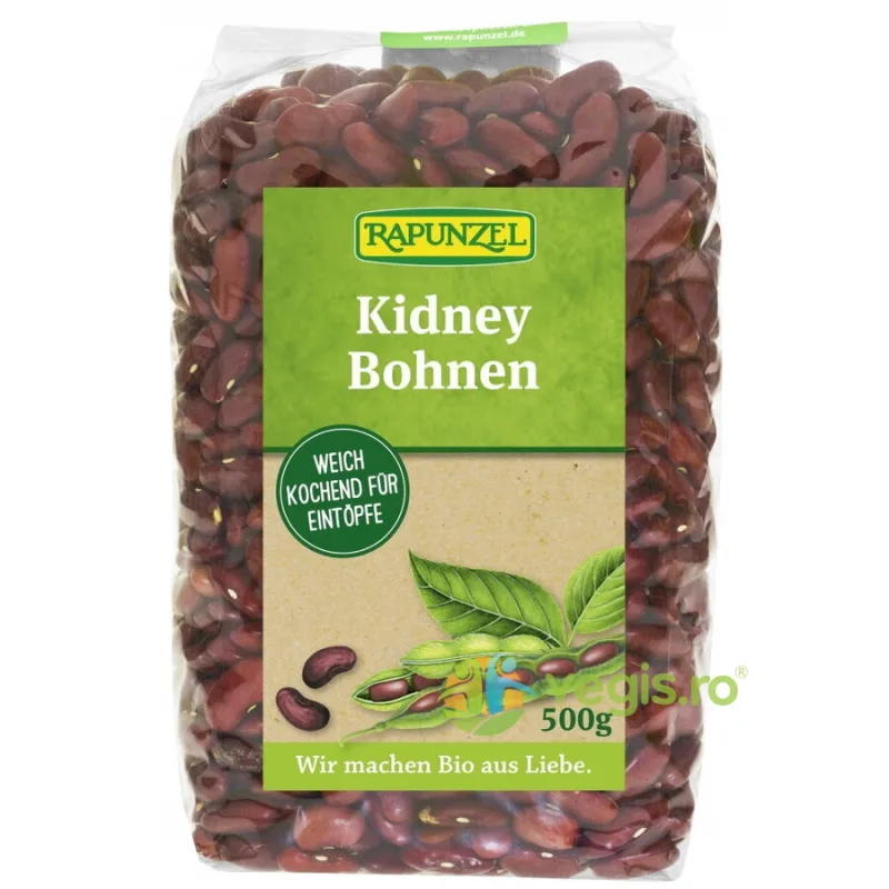 Fasole Rosie Kidney Ecologica/Bio 500g Rapunzel — preț și oferte