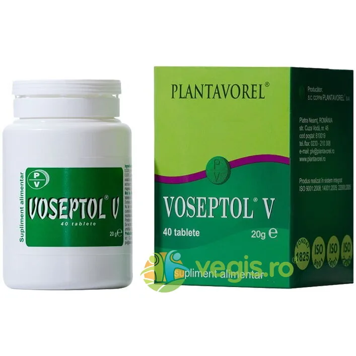 Voseptol V 40cpr PLANTAVOREL — preț și oferte