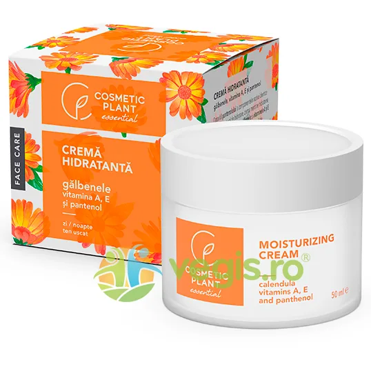 Crema Hidratanta pentru Fata cu Galbenele, Vitaminele A, E si Pantenol 50ml — preț și oferte