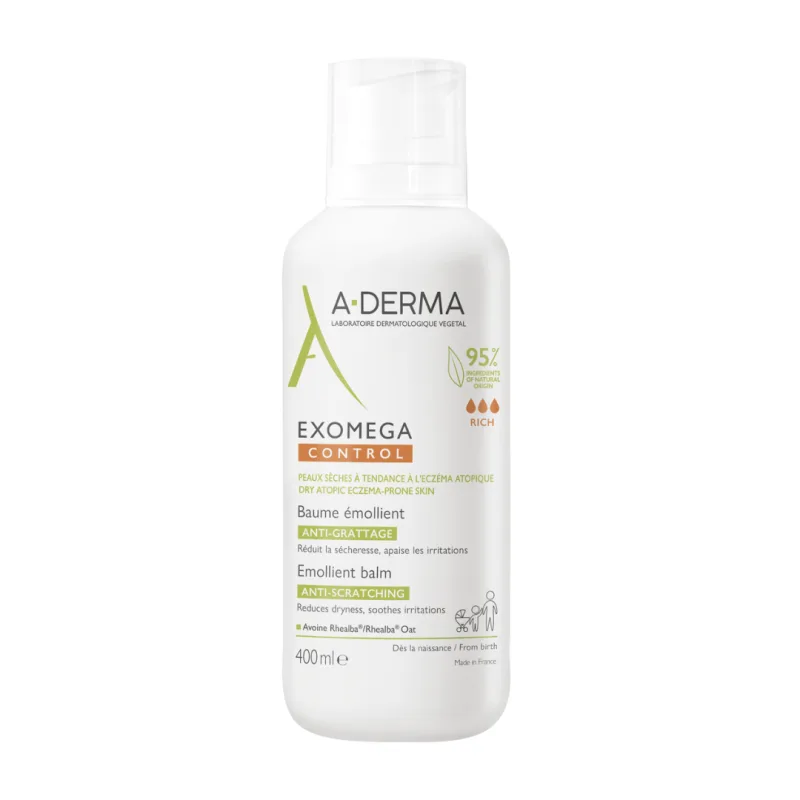 Balsam emolient Exomega Control, 400 ml, A-Derma — preț și oferte