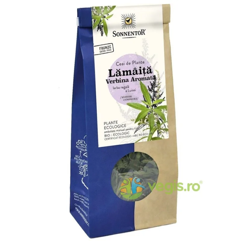 Ceai Lamaita si Verbina Aromata Ecologic/Bio 30g SONNENTOR — preț și oferte