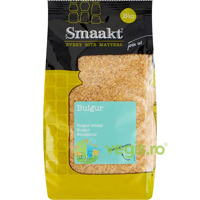 Grau Bulgur Ecologic/Bio 400g SMAAKT — preț și oferte