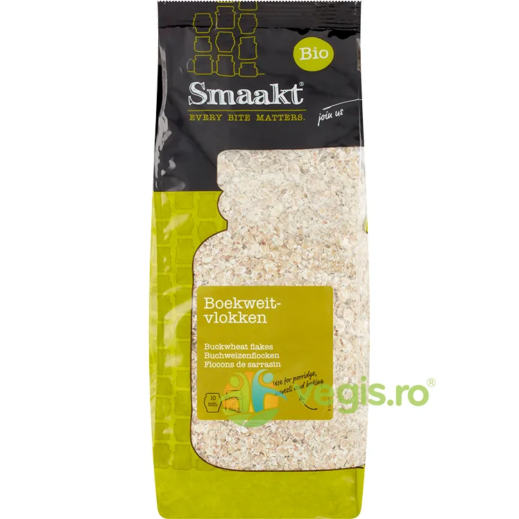 Fulgi de Hrisca Ecologici/Bio 500g SMAAKT — preț și oferte
