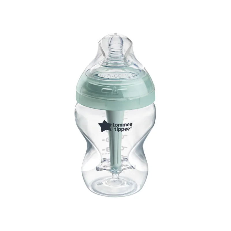 Biberon cu autosterilizare Advanced Anti-colici Natural Start, 0 luni+, 260 ml, Tommee Tippee — preț și oferte