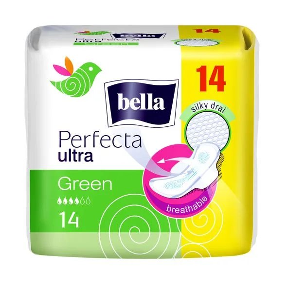 BELLA PERFECTA GREEN ABSORBANTE 14BUC — preț și oferte