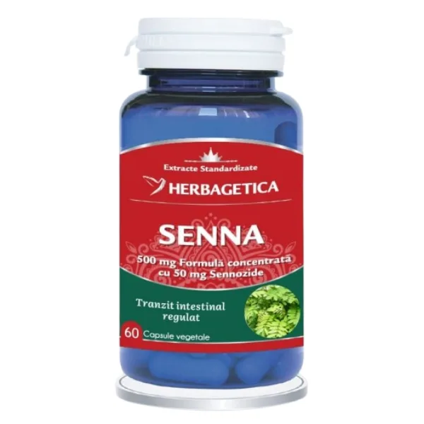 Senna, Herbagetica | 60 capsule — preț și oferte