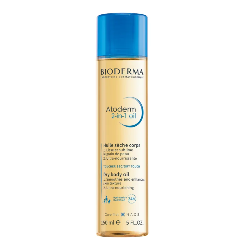 Ulei de corp 2 in 1 Atoderm, 150 ml, Bioderma — preț și oferte