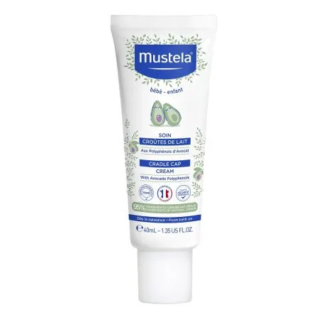 Crema impotriva scuamelor de lapte, Mustela | 40 ml — preț și oferte