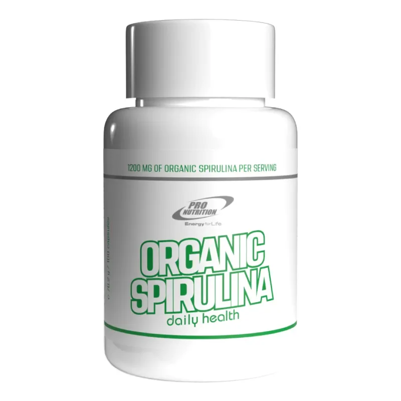 Spirulina organica Daily Health, 100 capsule, Pro Nutrition — preț și oferte
