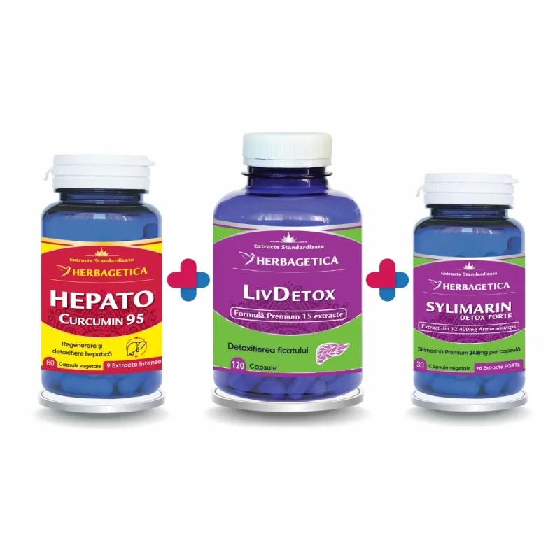 PROTOCOL - DETOXIFIERE HEPATICA — preț și oferte