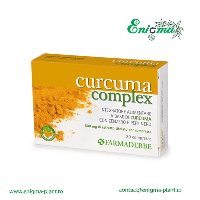 Curcuma Complex 30 Cpr — preț și oferte