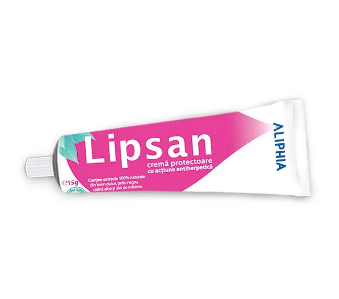 Lipsan crema antiherpetica 15g - Aliphia Exhelios — preț și oferte