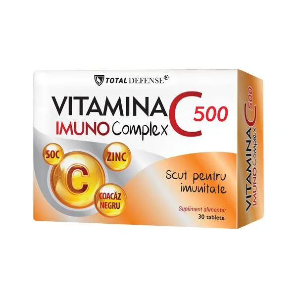 Vitamina C 500 Imuno Complex, 30 tablete - Cosmo Pharm — preț și oferte