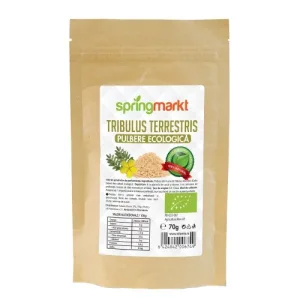 Tribulus Terrestris, pulbere ecologica, 70g, springmarkt