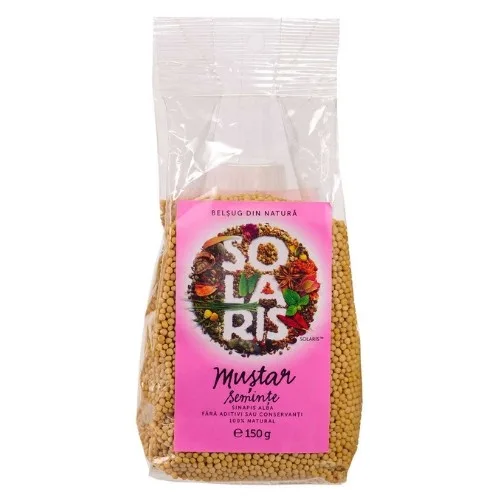 Mustar Seminte 150gr Solaris — preț și oferte