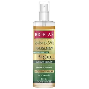 Balsam lichid pentru par cu ulei de Argan, 200ml, Bioblas