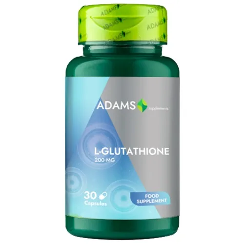 L-Gluthatione 200mg, 30cps, Adams Supplements — preț și oferte