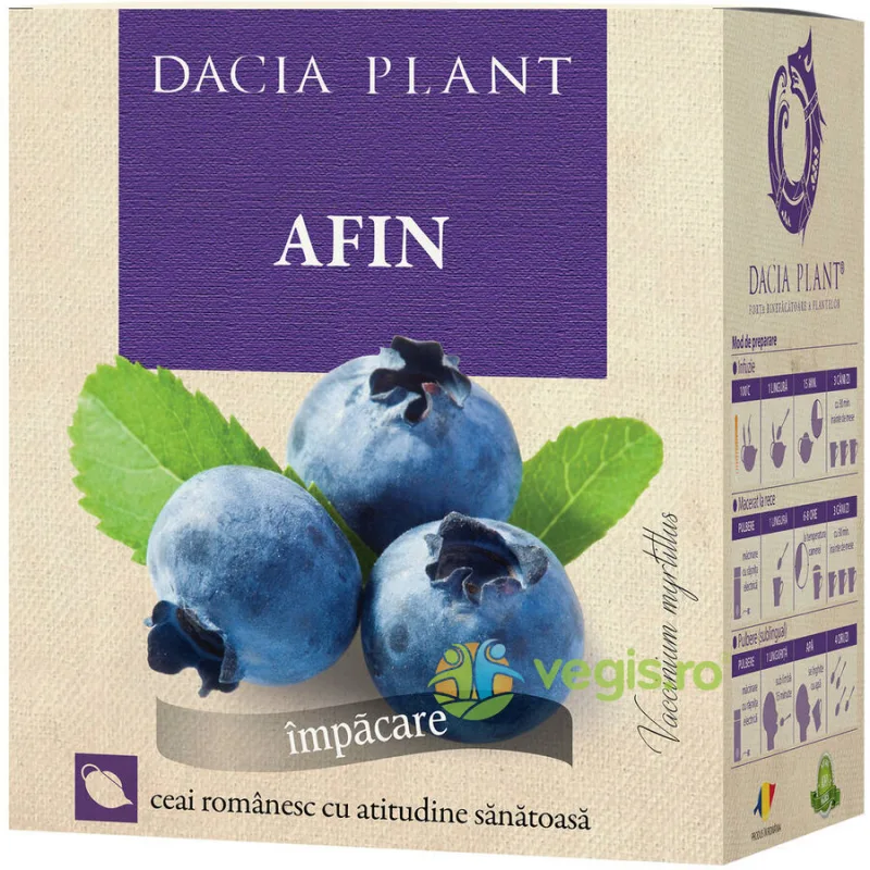 Ceai De Afin 50g DACIA PLANT — preț și oferte