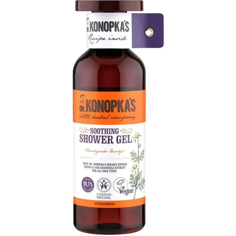 Gel de dus calmant, 500 ml, Dr. Konopka's — preț și oferte