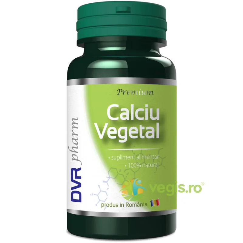 Calciu Vegetal 60Cps DVRPharm — preț și oferte