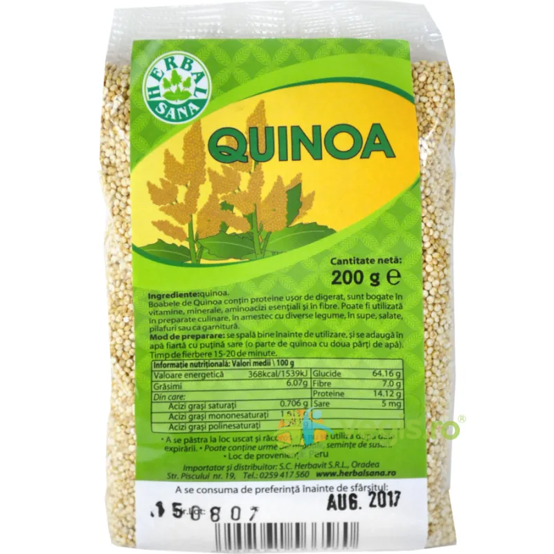 Quinoa 200gr Herbavit — preț și oferte