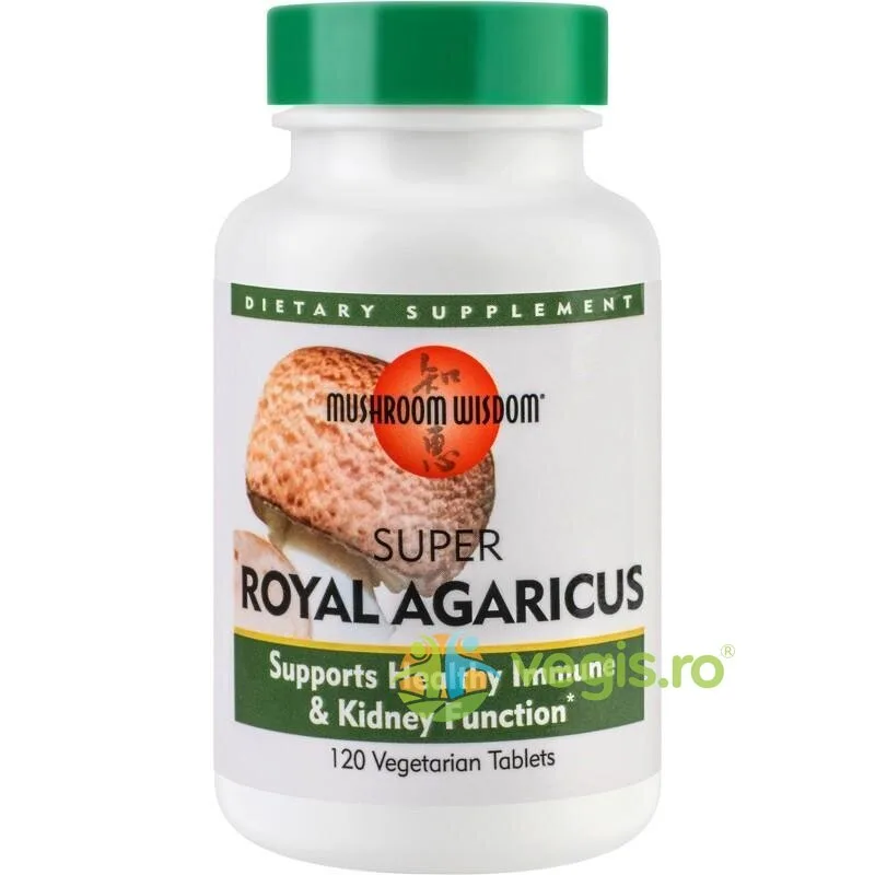 Super Royal Agaricus 120cpr Secom, MUSHROOM WISDOM — preț și oferte