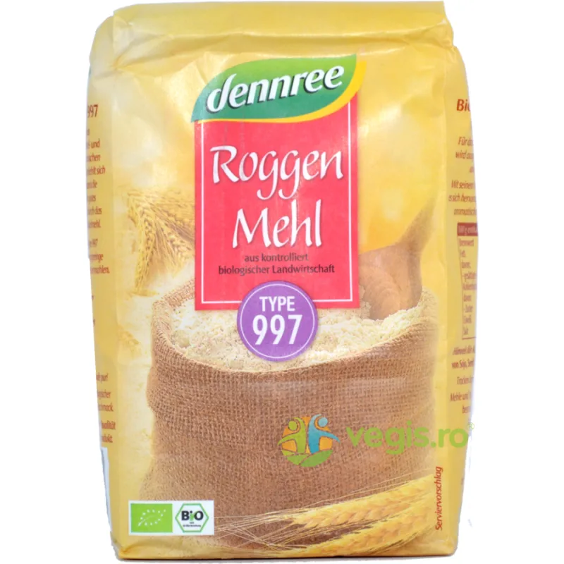 Faina de Secara Tip 997 Ecologica/Bio 1 Kg Dennree — preț și oferte