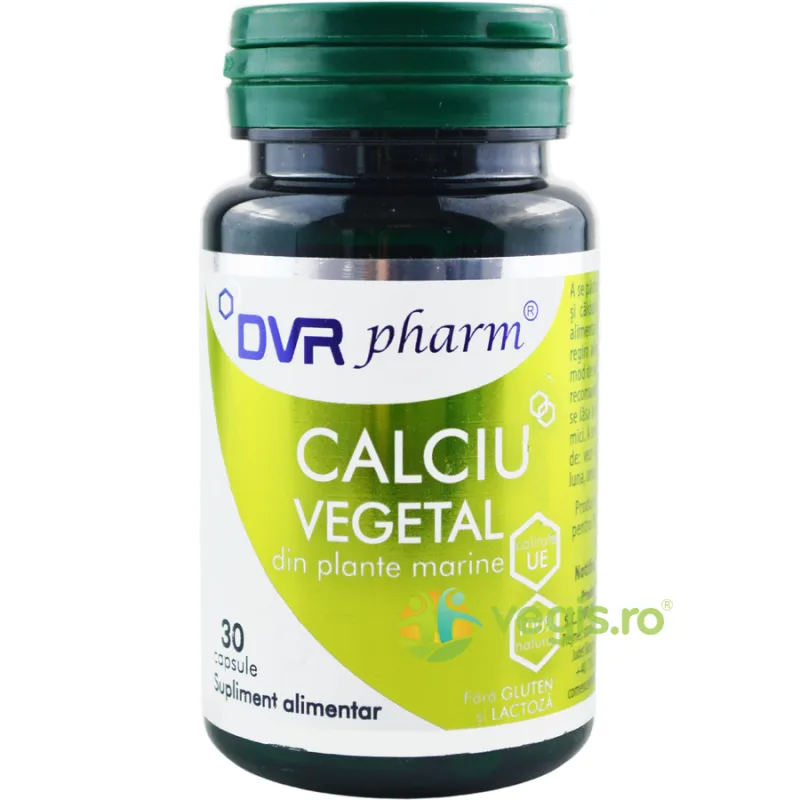 Calciu Vegetal 30cps DVRPharm — preț și oferte