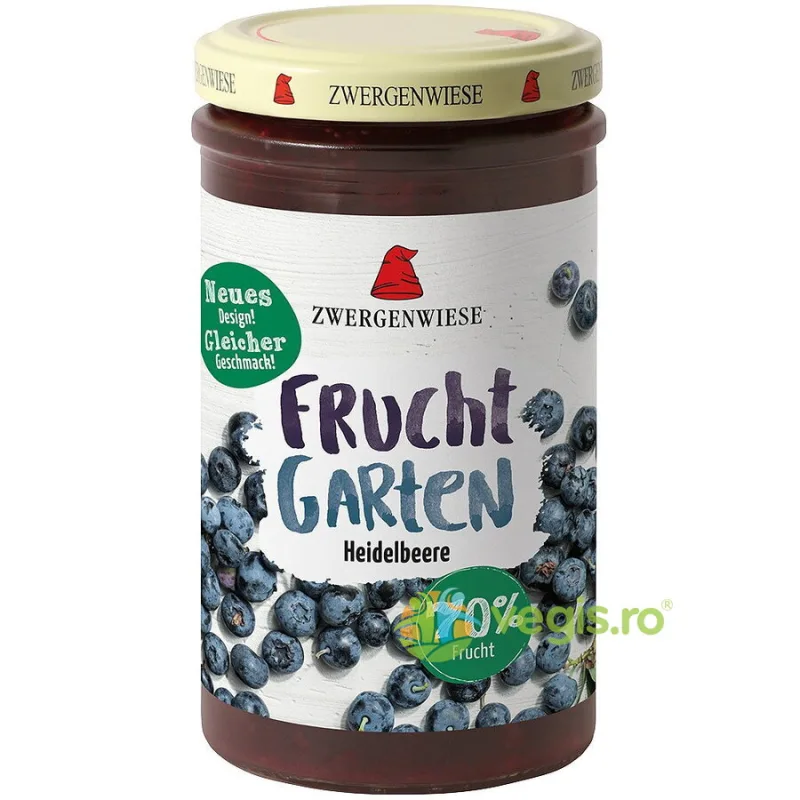 Gem de Afine Fara Zahar Ecologic/Bio 225g ZWERGENWIESE — preț și oferte