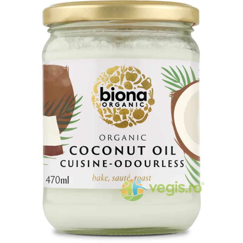 Ulei de Cocos fara Miros pentru Gatit Ecologic/Bio 470ml BIONA — preț și oferte