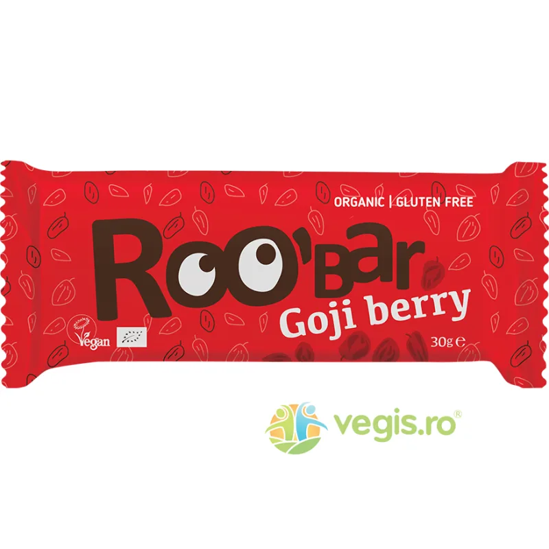 Baton cu Goji Raw Ecologic/Bio 30g ROOBAR — preț și oferte