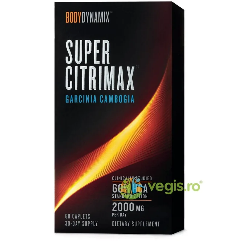 Super Citrimax Garcinia Cambogia BodyDymanix 1000mg 60tb GNC — preț și oferte