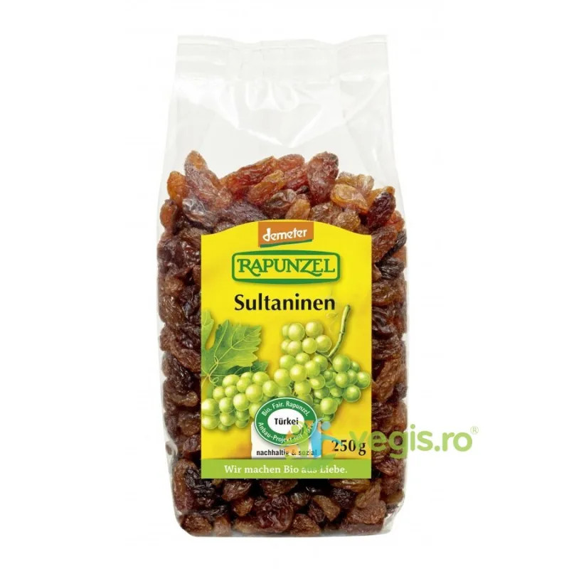 Stafide Ecologice/Bio 250g Rapunzel — preț și oferte