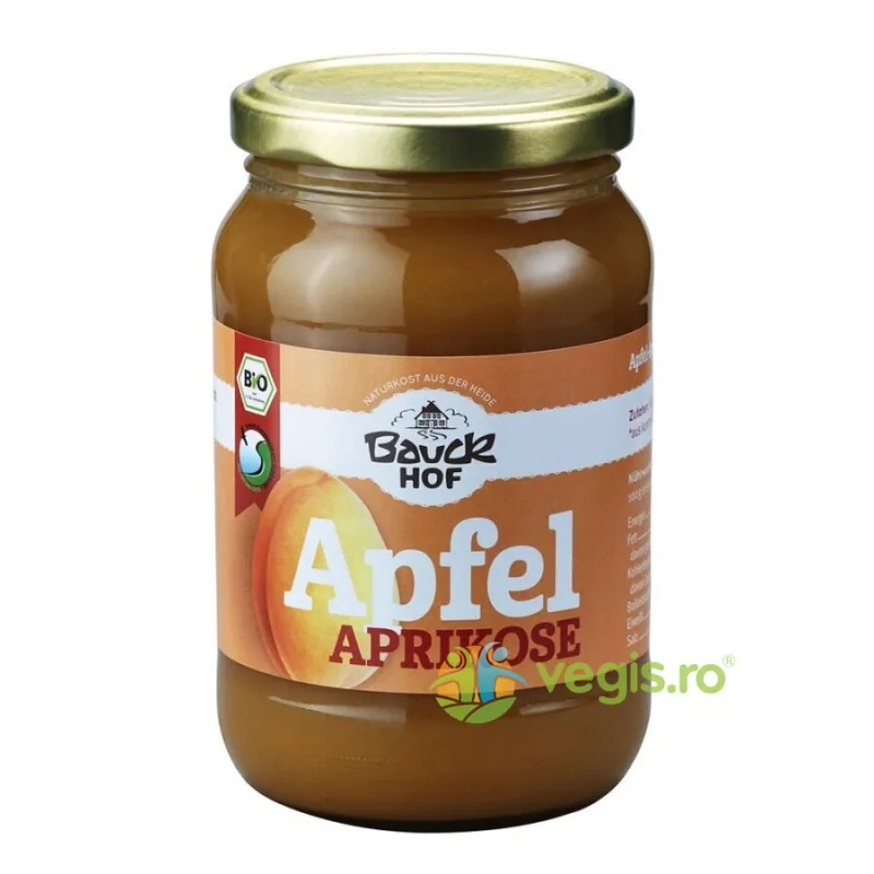Piure de Mere si Caise Ecologic/Bio 360g BAUCKHOF — preț și oferte