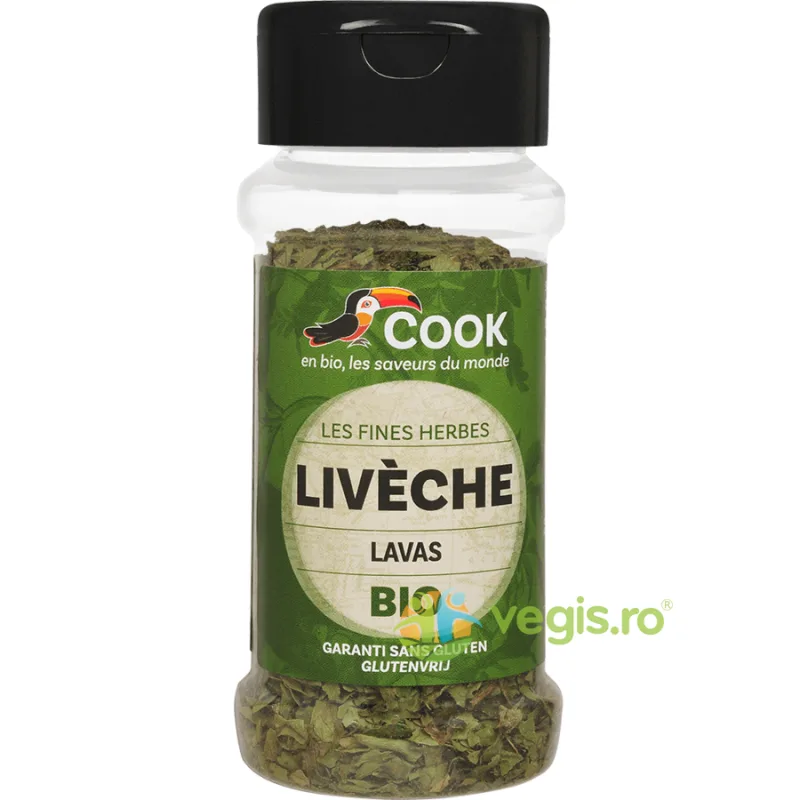 Frunze de Leustean fara Gluten (Solnita) Ecologic/Bio 10g COOK — preț și oferte