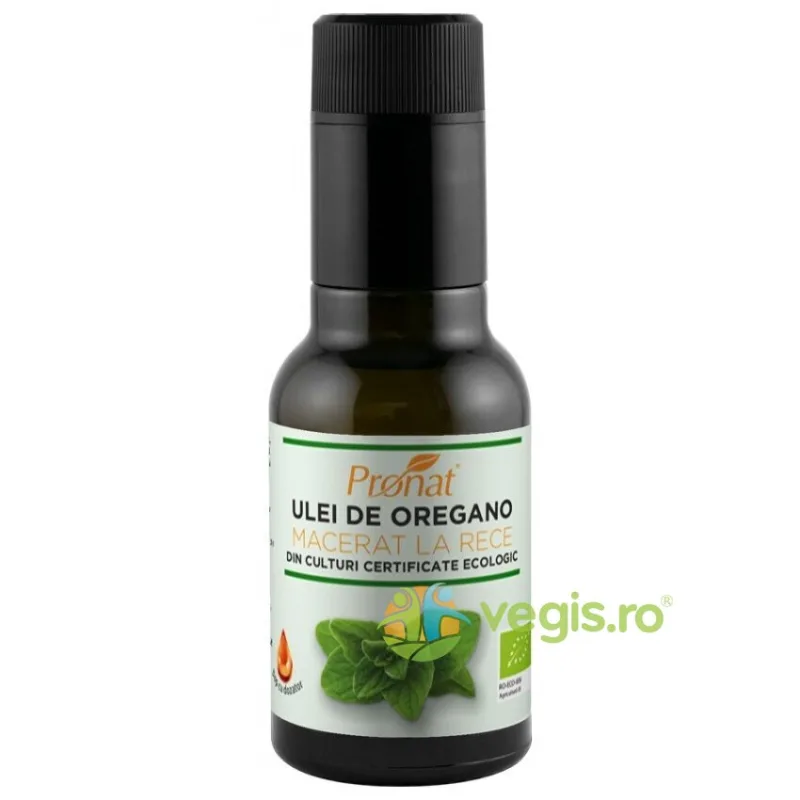 Ulei de Oregano Macerat la Rece Ecologic/Bio 100ml PRONAT — preț și oferte