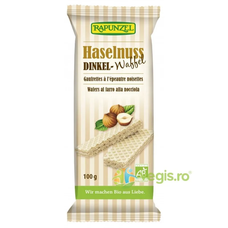 Napolitana cu Alune de Padure Ecologica/Bio 100g Rapunzel — preț și oferte
