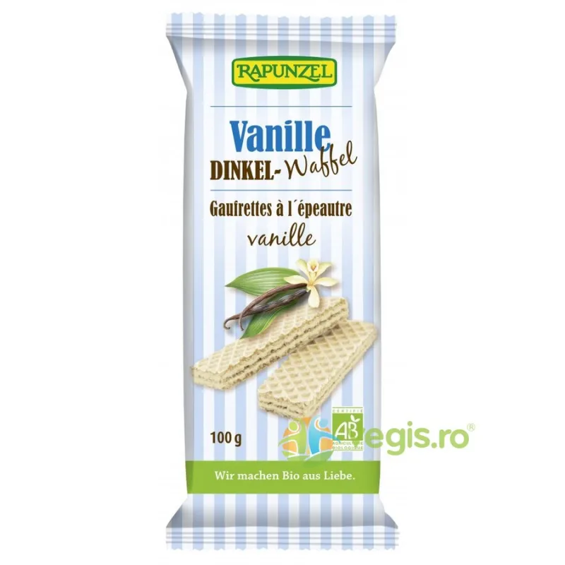 Napolitana cu Vanilie Ecologica/Bio 100g Rapunzel — preț și oferte