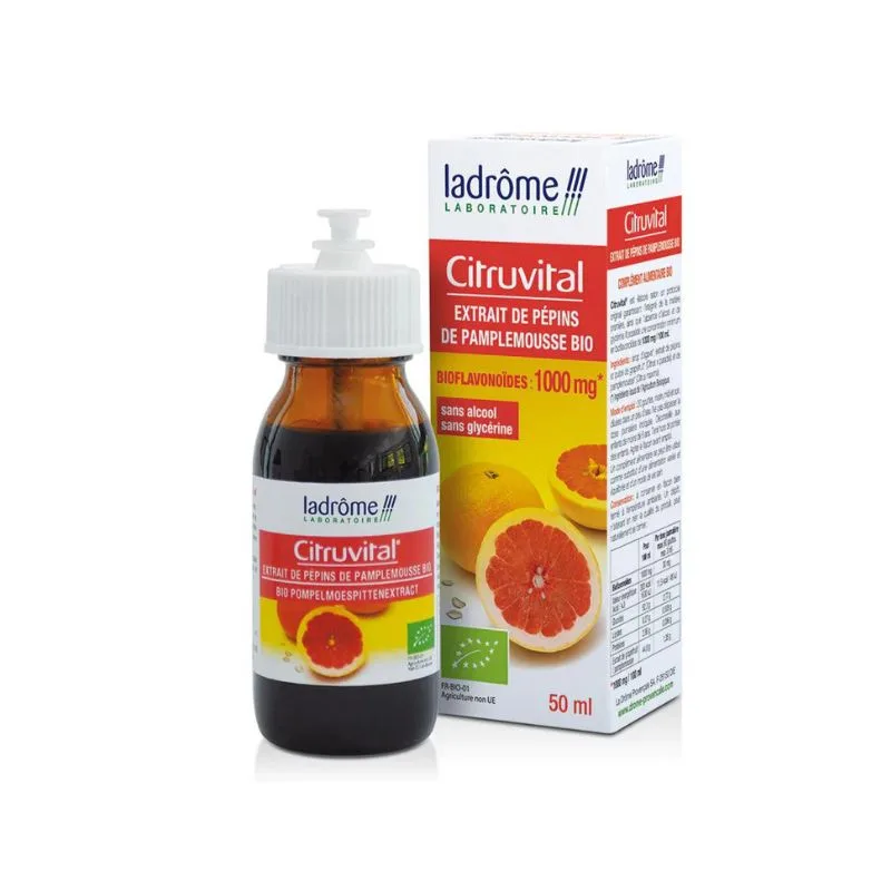 Extract Bio din seminte de grepfrut, Citruvital, 50 ml, Ladrome Laboratoire — preț și oferte