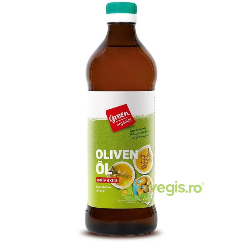 Ulei de Masline Extravirgin Ecologic/Bio 500ml Green Organics — preț și oferte