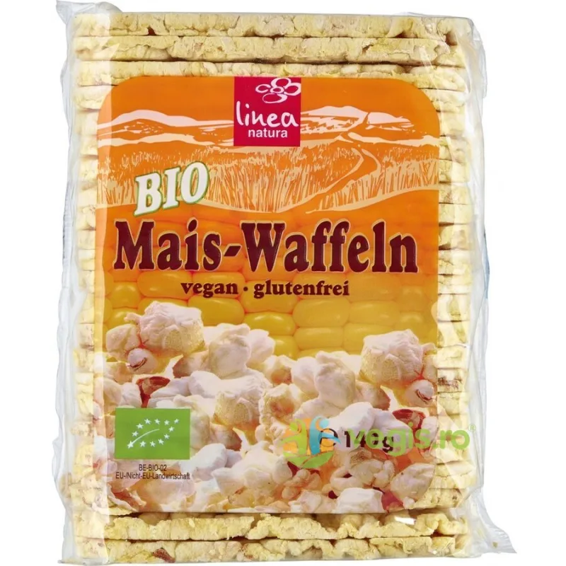 Vafe din Porumb fara Gluten Ecologice/Bio 140g LINEA NATURA — preț și oferte