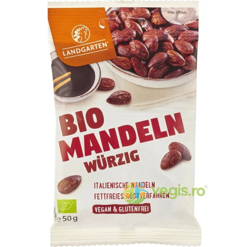 Migdale in Sos Tamari Ecologice/Bio 50g LANDGARTEN — preț și oferte