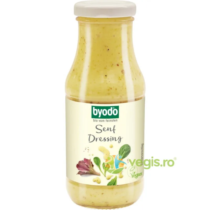 Dressing cu Mustar pentru Salate Ecologic/Bio 245g BYODO — preț și oferte