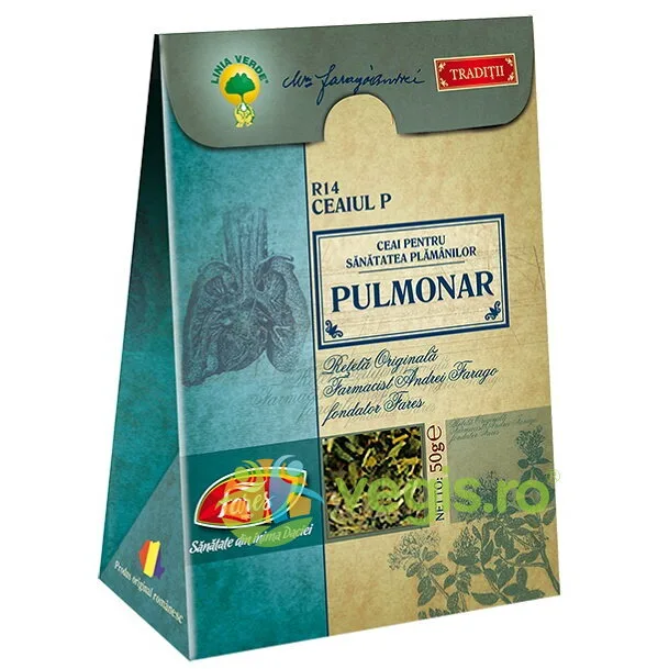 Ceai Pulmonar (R14) 50g FARES — preț și oferte