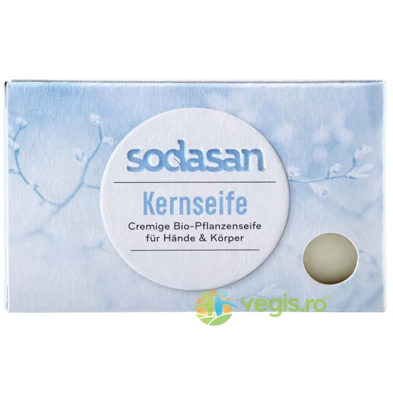 Sapun Solid Fin pentru Ingrijirea Pielii 100g Sodasan — preț și oferte