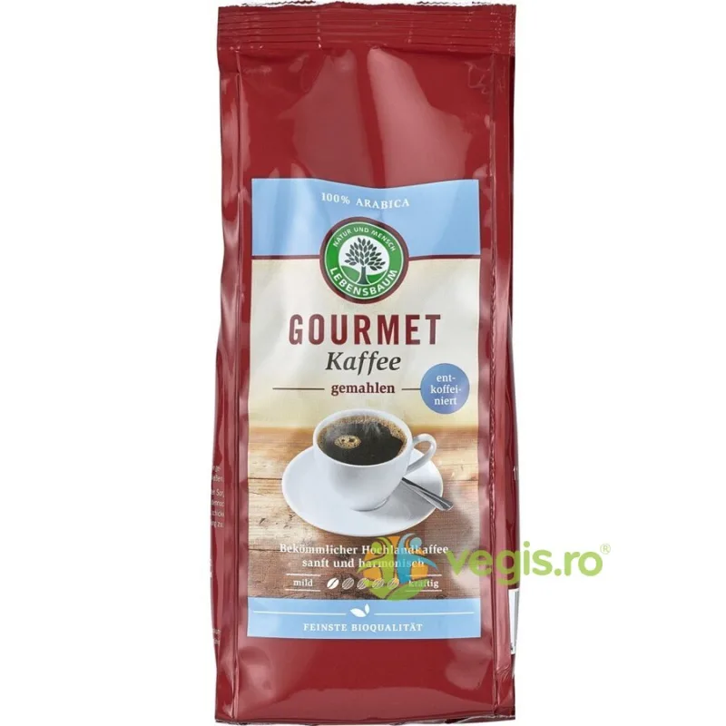 Cafea Gourmet Decofeinizata Ecologica/Bio 250g LEBENSBAUM — preț și oferte